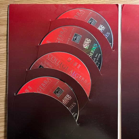 Sullivan College Algebra Lecture Series with Graphing Utilities 3rd Edition CD's - Picture 7 of 10